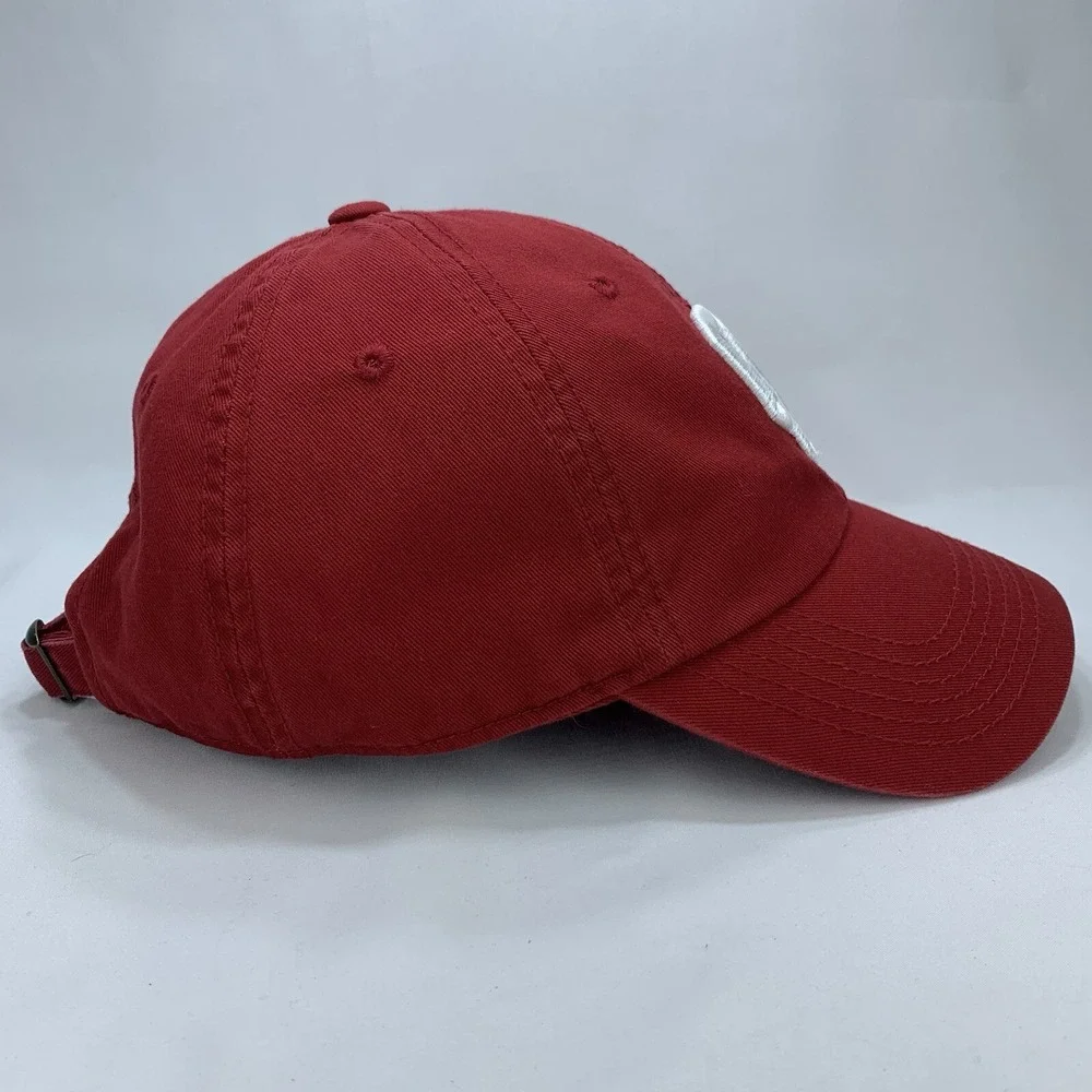 OU Oklahoma Hat Womens Red Adjustable Strapback Baseball Cap Sooners TOW